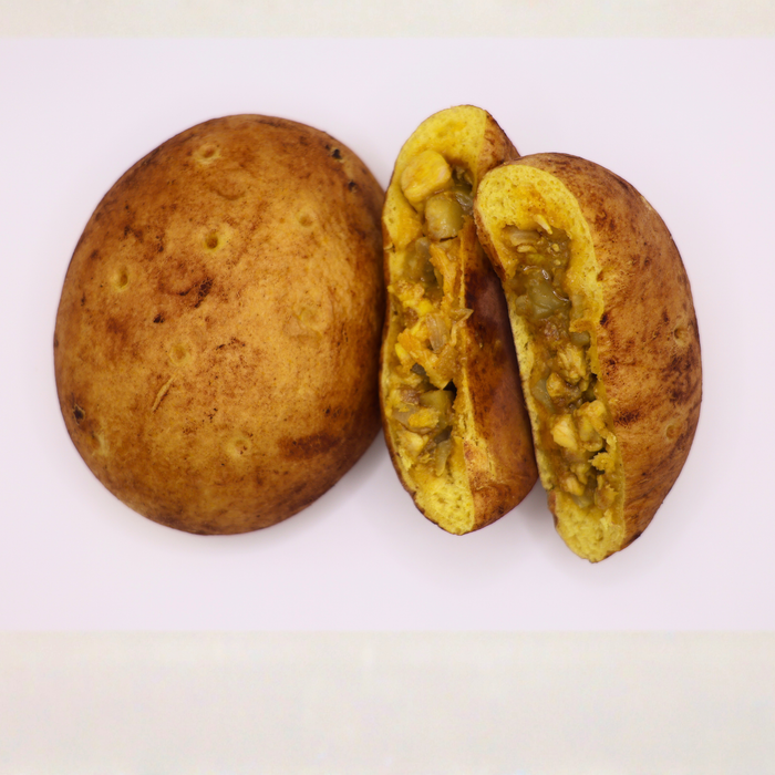 Potato Curry Chicken Bao