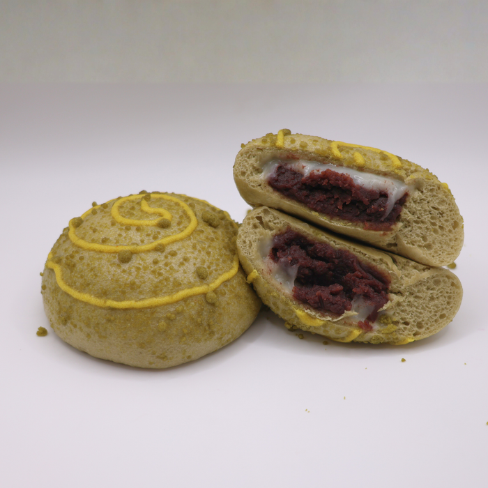 Matcha Mochi Red Bean Bao